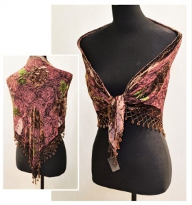 Beaded shawl BVT-013B